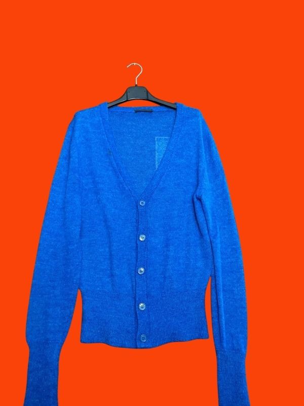 Prada Blue Cardigan 8/10  UNISEX